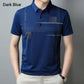 💖LAST DAY SALE 50% OFF💖Men's Loose Cool Breathable Lapel T-Shirt