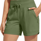 🌞Summer Hot Sale 50% OFF🩳Women's 5" Swim Board Shorts High Waisted Quick Dry Swimsuit Swimming Bottoms