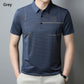 💖LAST DAY SALE 50% OFF💖Men's Loose Cool Breathable Lapel T-Shirt