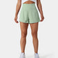 💖LAST DAY SALE 50% OFF💖High Waisted 2-in-1 Yoga Shorts & Side Pockets