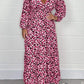💖LAST DAY PROMOTION - 50%OFF💖Heart Smocked Midi Dress