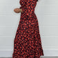 💖LAST DAY PROMOTION - 50%OFF💖Heart Smocked Midi Dress
