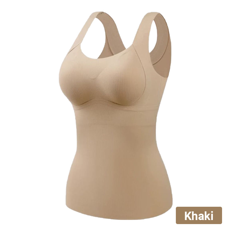 💖Limited Sale 50% OFF💖[Women’s Gift] Women's Thermal Tank Tops With Built-in Bra