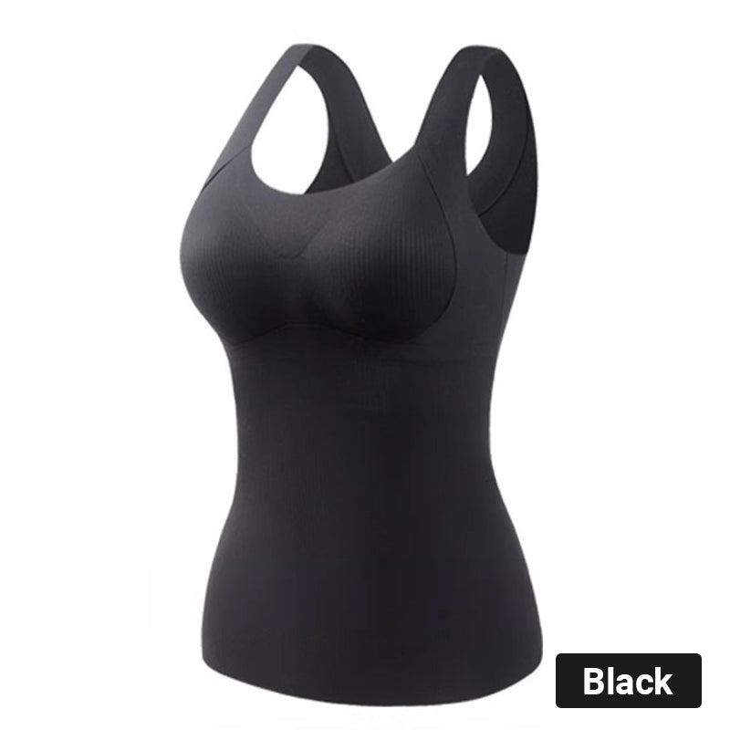 💖Limited Sale 50% OFF💖[Women’s Gift] Women's Thermal Tank Tops With Built-in Bra