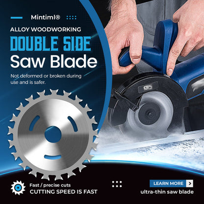 🔥Buy 3 get 5 free!🔥 Only £3.37 each!🔥Alloy Woodworking Double Side Saw Blade⚡