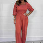 💖Limited Sale 50% OFF💖Women's Elastic Waist Summer Jumpsuit