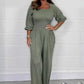 💖Limited Sale 50% OFF💖Women's Elastic Waist Summer Jumpsuit