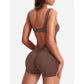 ✨Limited Sale 50% OFF✨Bodycon Backless Jumpsuit with V-Neck and Butt-Lifting Design