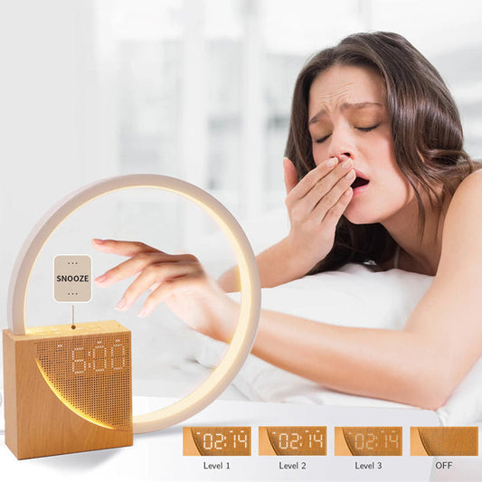 🎅Xmas Sales - 50% OFF🎄Touch Control Bedside Alarm Clock Light【✈️free shipping 】