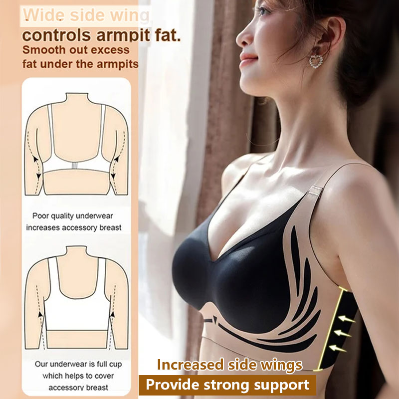 🔥✨Limited Time Offer 50% Off✨Lifting Anti-Sagging Wireless Push-up Bra
