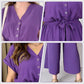 💖LAST DAY SALE 50% OFF💖Women's V-Neck Short Sleeve Casual Jumpsuit