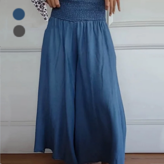 💖LAST DAY PROMOTION - 50%OFF💖Women's Trendy High Waist Wide Leg Jeans with Pockets