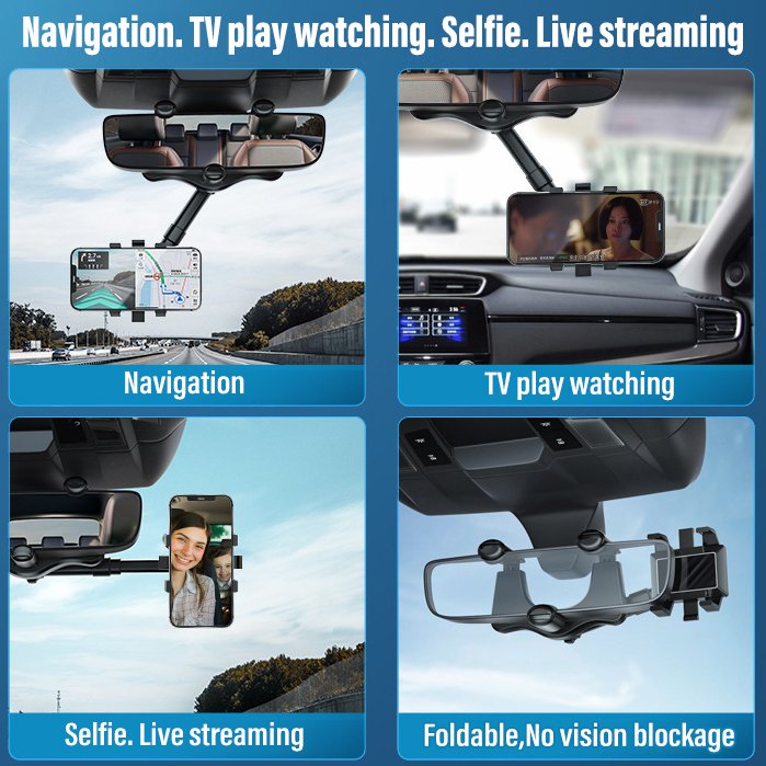 💖Limited Sale 50% OFF💖Earview mirror car-mounted phone holder