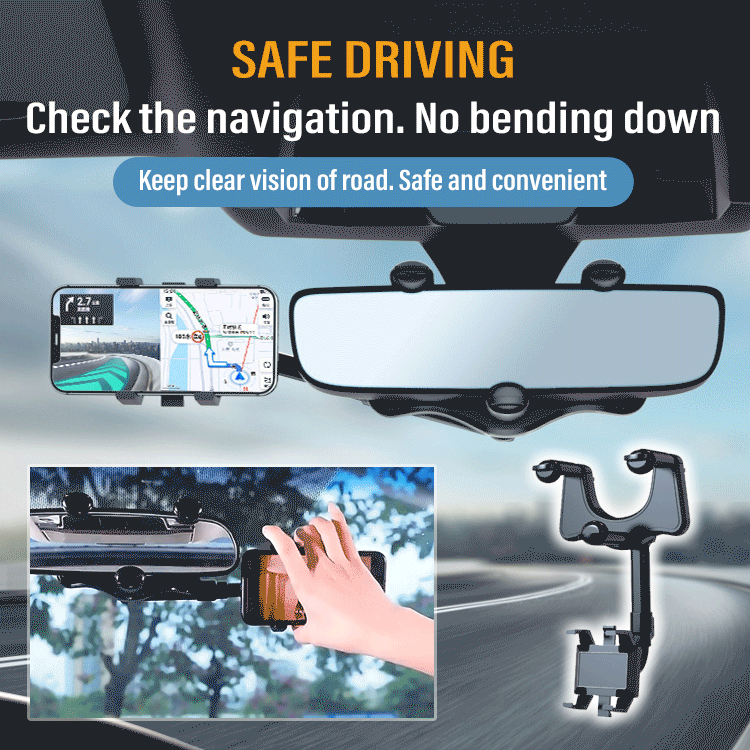 💖Limited Sale 50% OFF💖Earview mirror car-mounted phone holder
