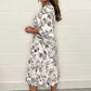 🎉This week's Special Sales - 50% OFF✨Women’s Elegant V-Neck Dresses with Botanical Prints