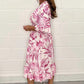 🎉This week's Special Sales - 50% OFF✨Women’s Elegant V-Neck Dresses with Botanical Prints