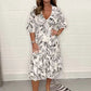 🎉This week's Special Sales - 50% OFF✨Women’s Elegant V-Neck Dresses with Botanical Prints