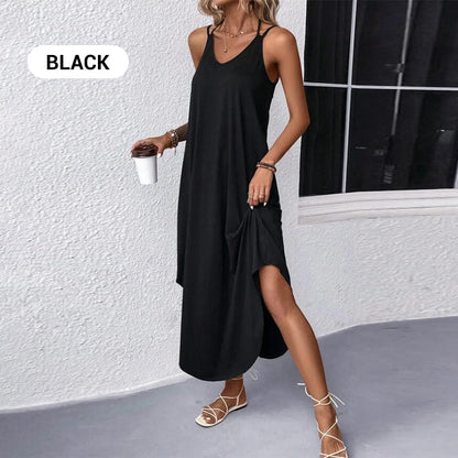 💕Limited Sale 50% OFF💕Fashion Breathable Spaghetti Strap Dress