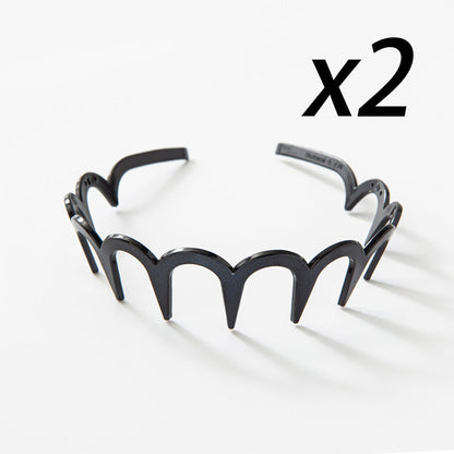 💗LAST DAY - BUY 1 GET 1 FREE💗U-Shape Fashion Tooth Hair Comb Headband