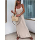 💖LAST DAY SALE 50% OFF💖Loose-Fit Spaghetti Strap Maxi Dress with Side Slit