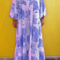 💖LAST DAY SALE 50% OFF💖Women Summer V-neck Forest Pattern Maxi Dress