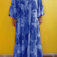 💖LAST DAY SALE 50% OFF💖Women Summer V-neck Forest Pattern Maxi Dress