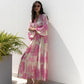 💖LAST DAY SALE 50% OFF💖Women Summer V-neck Forest Pattern Maxi Dress