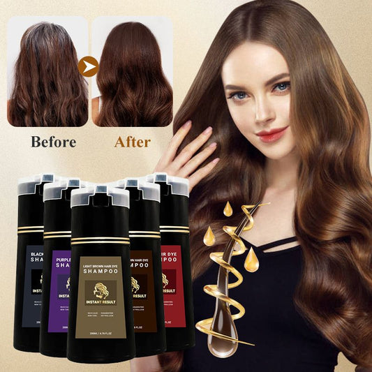 🎉New Year Flash Sale - 50% OFF🎉Instant Result Hair Dye Shampoo