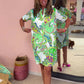 💖LAST DAY SALE 50% OFF💖Women Colorful Printed V-Neck Dress