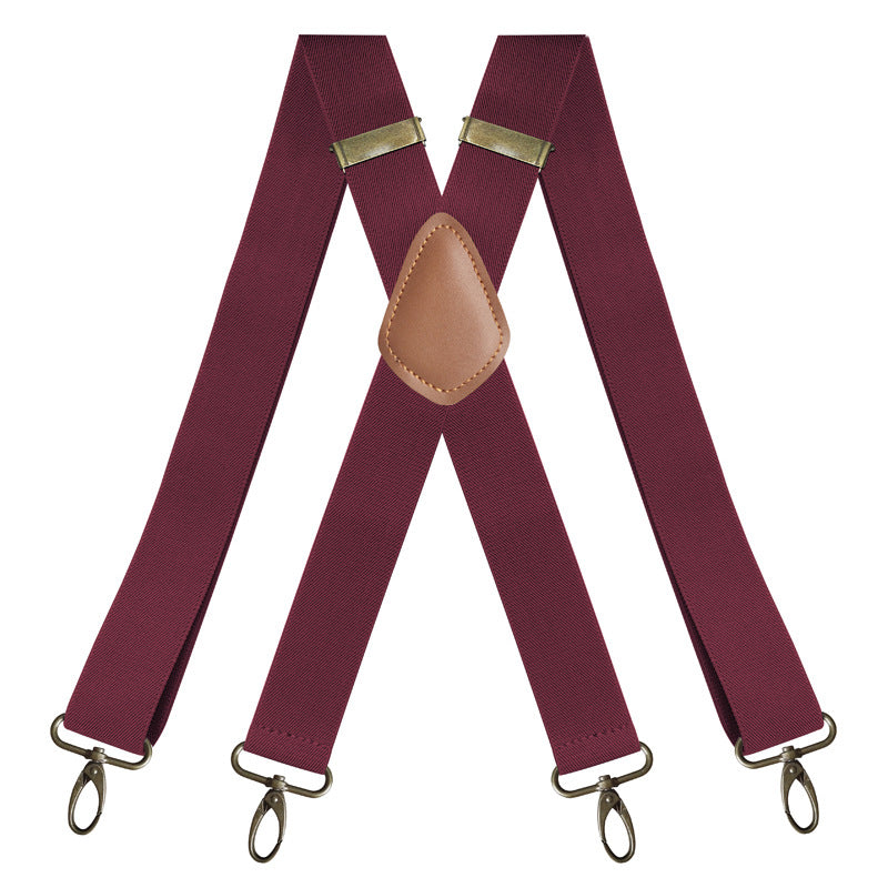 💖Limited Sale 50% OFF💖Leather Suspenders for handsome & Love