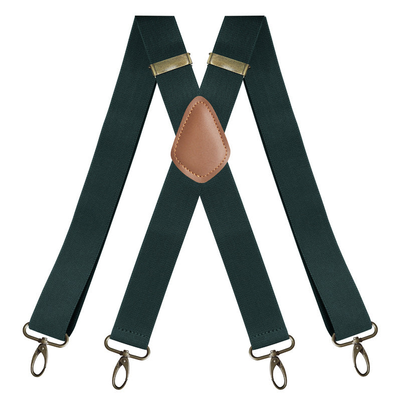 💖Limited Sale 50% OFF💖Leather Suspenders for handsome & Love