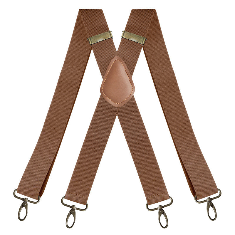 💖Limited Sale 50% OFF💖Leather Suspenders for handsome & Love
