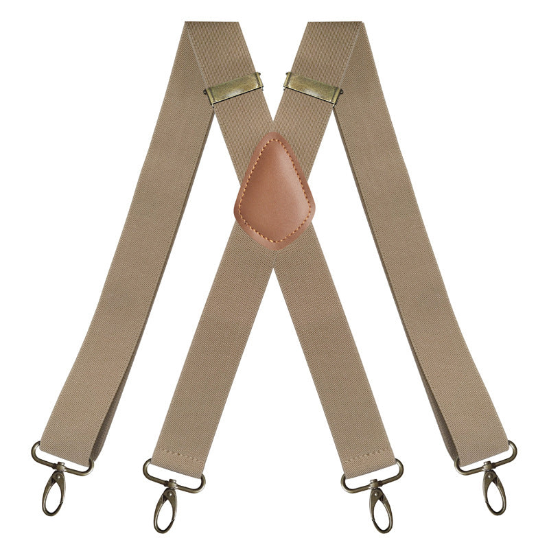 💖Limited Sale 50% OFF💖Leather Suspenders for handsome & Love