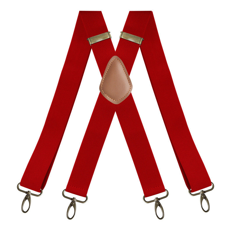 💖Limited Sale 50% OFF💖Leather Suspenders for handsome & Love