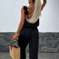 💕Limited Sale 50% OFF💕Women's Sleeveless Wide Leg Jumpsuit