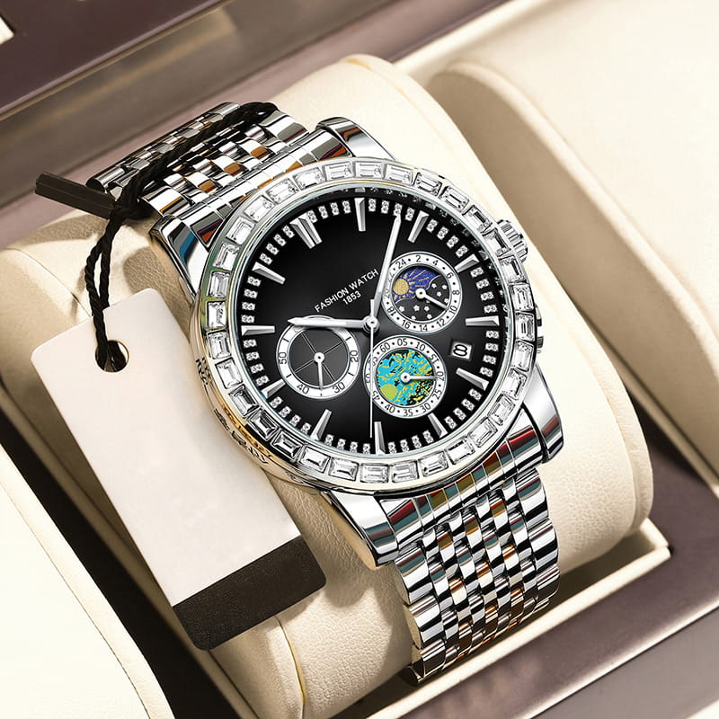 💖Limited Sale 50% OFF💖Men’s Luxury Steel Quartz Watch