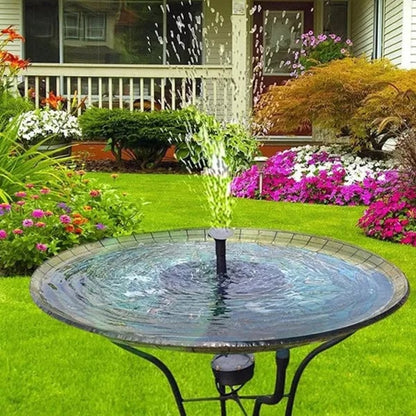 📢📢50% OFF !!!⏰🐦️Compact Solar Bird Fountain Pump – Keep Your Garden Alive!