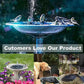 📢📢50% OFF !!!⏰🐦️Compact Solar Bird Fountain Pump – Keep Your Garden Alive!