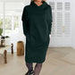 💖Limited Sale 50% OFF💖Women's Fleece-Lined Hoodie Dress with Pockets