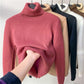 💖Limited Sale 50% OFF💖Winter fleece thick knitted bottoming shirt