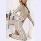💖Limited Sale 50% OFF💖Women's Sporty Zip-Up Long Sleeve Jumpsuit