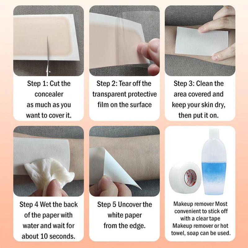 🔥BIG SALE BUY 5 GET 5 FREE🔥Ultra-Thin Tattoo and Scar Concealer Patch