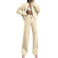 💕Autumn Specials - Women's Long Sleeve Zip Coat Drawstring Sweatpants 2-Piece Sets