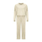 💕Autumn Specials - Women's Long Sleeve Zip Coat Drawstring Sweatpants 2-Piece Sets