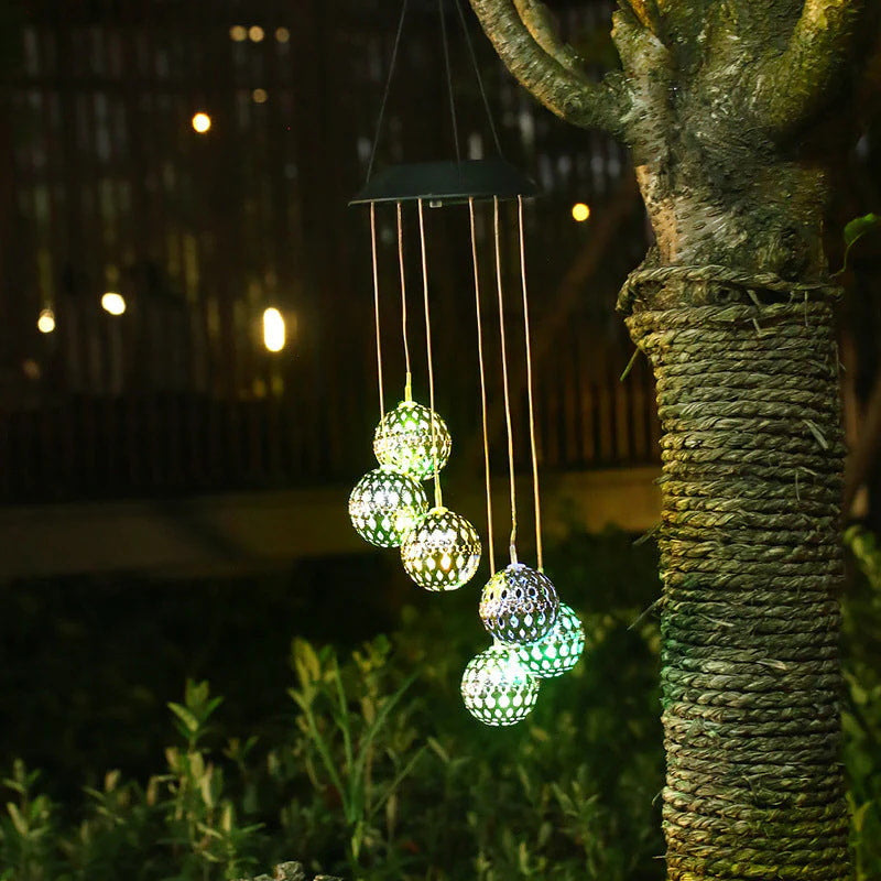 🏠Solar Wind Chime Outdoor Light🍃