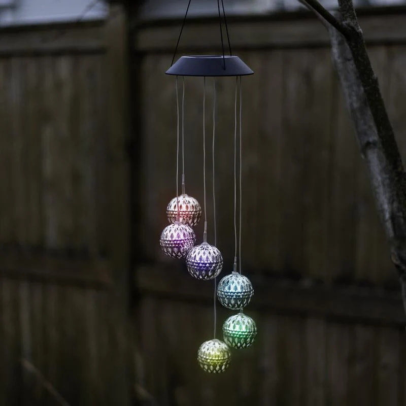 🏠Solar Wind Chime Outdoor Light🍃