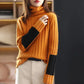 Women's Cozy Loose Turtleneck Sweater