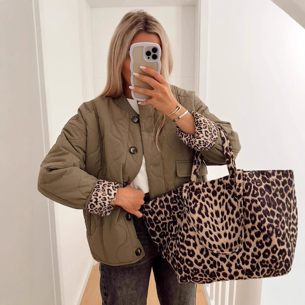 💖Limited Sale 50% OFF💖Women's Fashion Warm Button Down Cropped Jacket