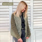 💖Limited Sale 50% OFF💖Women's Knit Patchwork Puffy Jacket
