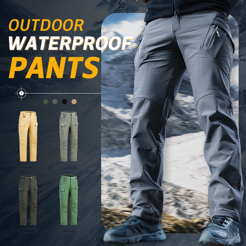 🔥Limited Sale 50% OFF🔥Men's Outdoor Hiking Waterproof Warm Pants